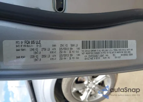 2016 Dodge Journey Crossroad Plus from USA, damaged, VIN 3C4PDDGG8GT116847